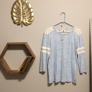 Powder Blue Long Sleeve Tee